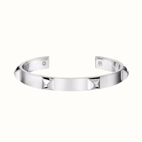  HERMES愛馬仕 22年秋冬 女士 手鏈 Bracelet Mini Clous， moyen modele H120431B 00SH