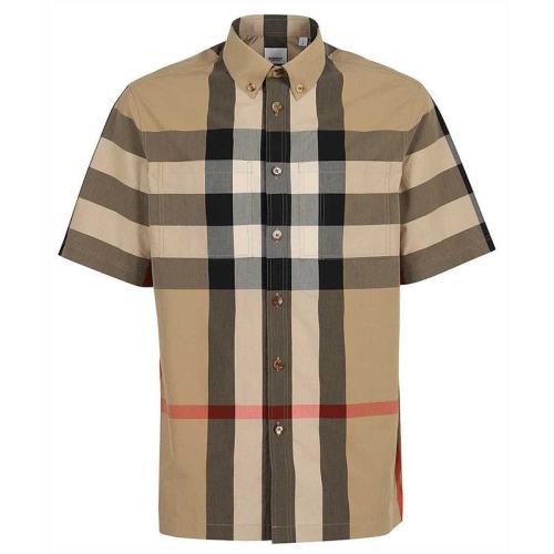  BURBERRY/博柏利 復(fù)古格紋襯衫男士 80428361 PLFSX