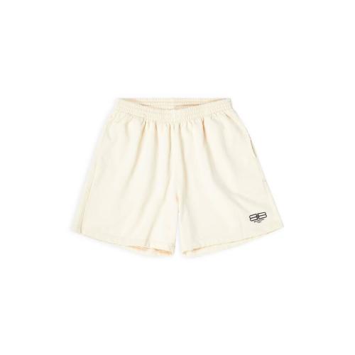  BALENCIAGA巴黎世家 22年秋冬 男士 短褲 BB PARIS ICON SWEAT SHORTS 676137TMVG69069