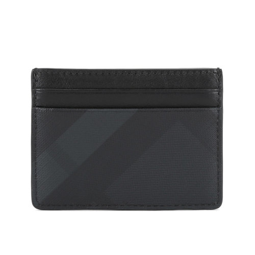 BURBERRY/博柏利  男款聚氨酯/織物/皮革卡包卡夾 80144851