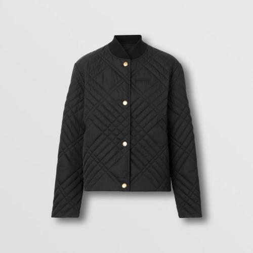  BURBERRY 22年秋冬 女士 徽標裝飾輕盈絎縫夾克 80578571