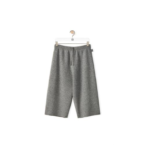  LOEWE羅意威 22年秋冬 男士 針織衫 Knit shorts in wool and cashmere H526Y17K16-1120