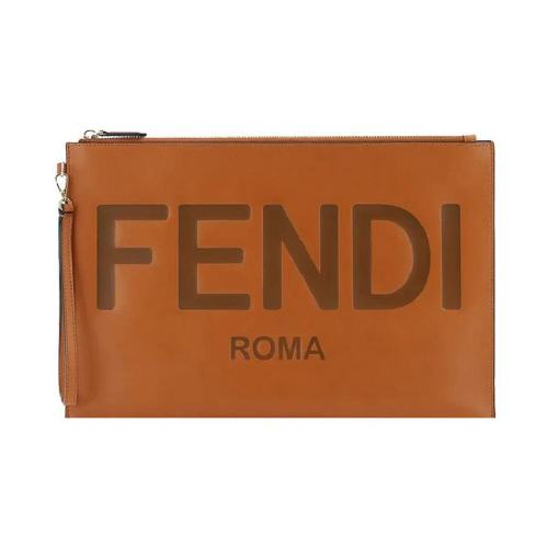  FENDI/芬迪 女士棕色時尚休閑手拿包 8N0178AC9LF0QVK PLSX