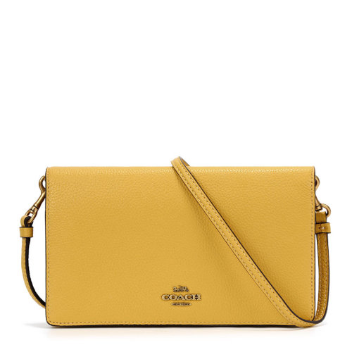 COACH/蔻馳【專柜款】 女士皮革單肩包斜挎包 87401多色可選