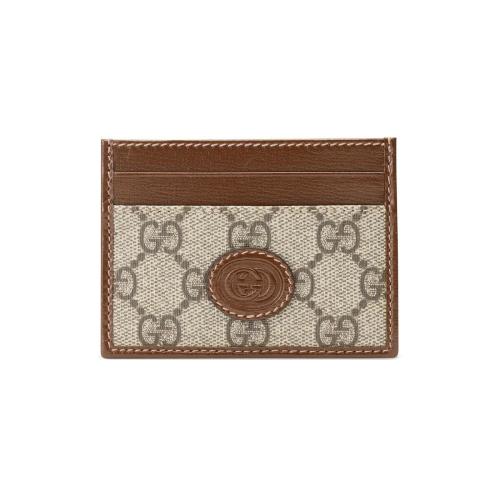 GUCCI古馳 22年秋冬 女士 互扣式雙G卡片夾 673002 92TCG 8563