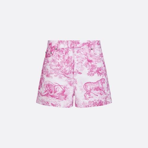  DIOR迪奧 22年秋冬 女士 短褲 Dioriviera 短褲 242P26A3526_X4855