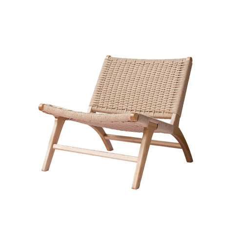 GeleiStory/GeleiStory  實木沙發(fā)椅藤編扶手躺椅單人家用西皮現(xiàn)代簡約靠背凳子民宿  其他家具