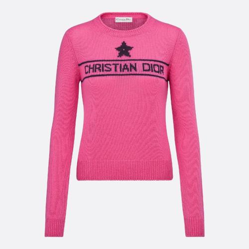  DIOR迪奧 22年秋冬 女士 針織衫 Pull CANNES Dioriviera 244S57CA054_X4453