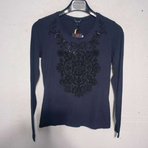 ARMANI JEANS/阿瑪尼牛仔女裝/女士T恤/女士長(zhǎng)袖T恤