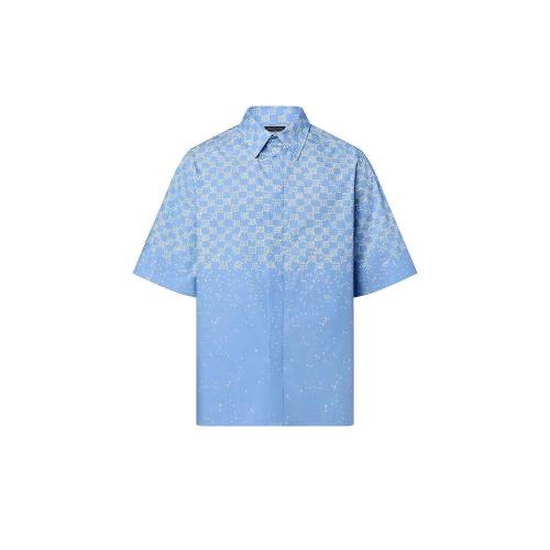  LV路易威登 22年秋冬 男士 短袖襯衫 DAMIER SPREAD 短袖襯衫 1AA5EN 1AA5EQ 1AA5ES 1AA5EM 1A