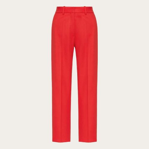 VALENTINO華倫天奴 22年秋冬 女士 休閑褲 PANTALON EN LAINE STRETCH XB3RB4K06W5T43