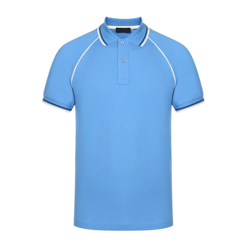 PRADA/普拉達(dá) 普拉達(dá)男裝 男士短POLO 純棉 翻領(lǐng) 男士短袖Polo衫