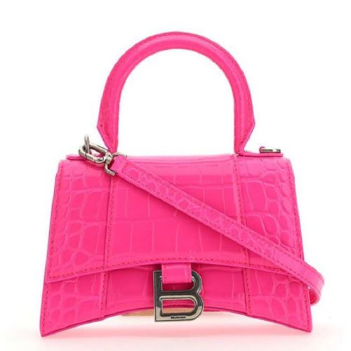  Balenciaga/巴黎世家 女士紅色皮革單肩斜挎包 5928332UD6Y5608 PLSX