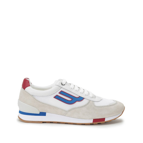 BALLY/巴利 2021款 男士織物配皮系帶休閑運(yùn)動(dòng)鞋 GISMO T WG