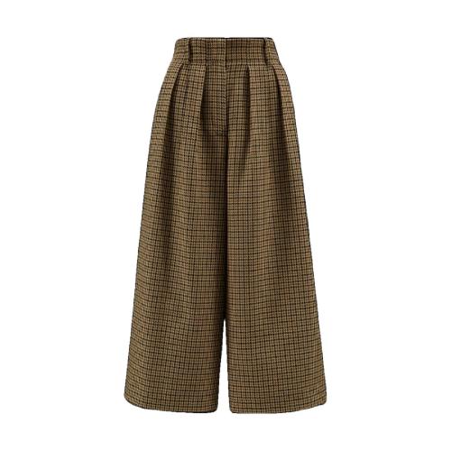  MONCLER蒙可蒙克萊 22年秋冬 女士 休閑褲 闊腿褲 H20932A0000354AS3F19