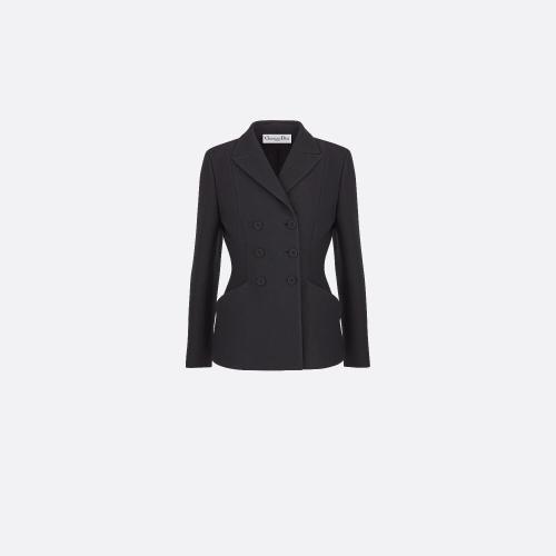  DIOR迪奧 22年春夏 女士 西服外套 30 Montaigne 雙排扣經(jīng)典西裝外套 841V03A1166_X9000