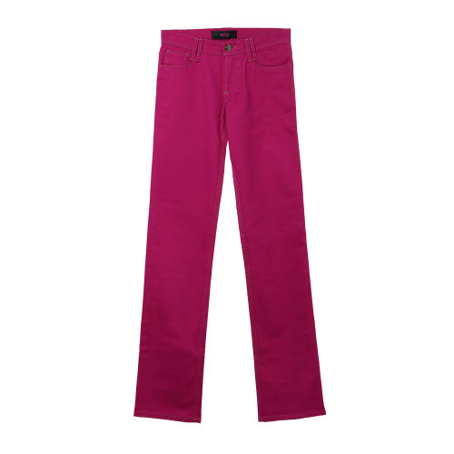 Versace Jeans玫紫色棉質(zhì)女士褲子 