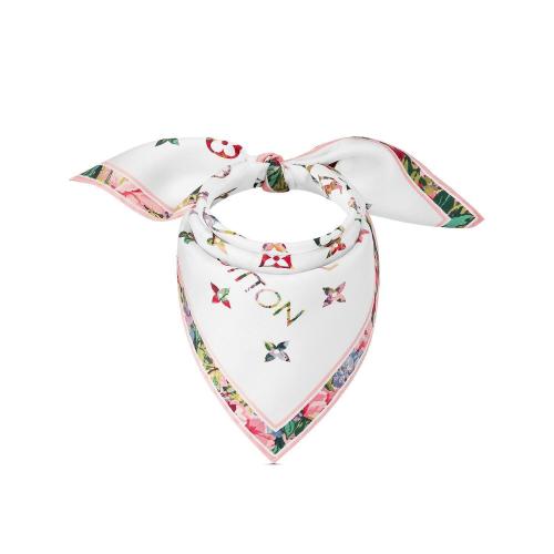  LV路易威登 22年秋冬 女士 圍巾 LV GARDEN 45 方巾 M77996