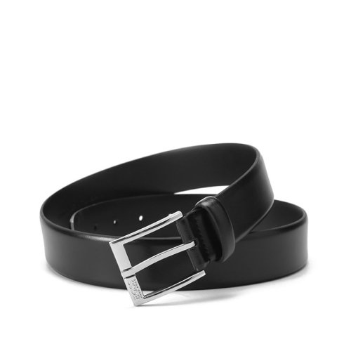 HUGO BOSS/雨果博斯【22春夏新款】男士牛皮針扣式皮帶腰帶3.5cm 50425282