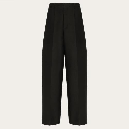  VALENTINO華倫天奴 22年秋冬 男士 休閑褲 PANTALON EN CREPE COUTURE 1V0RBI958U10NO