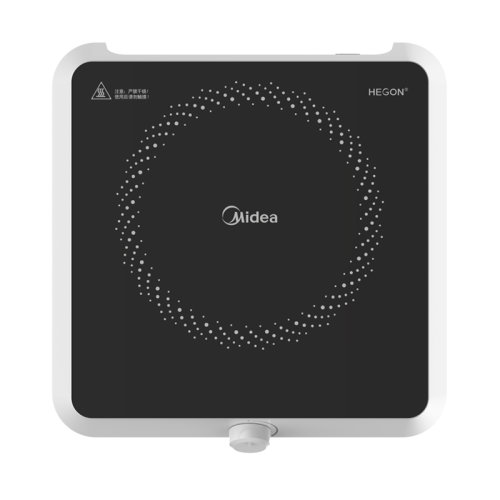 Midea/美的 電磁爐家用火鍋炒菜一體小巧電池爐 4D防水9檔控溫 RX2206