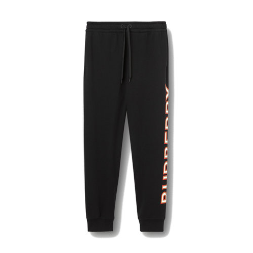 BURBERRY/博柏利 徽標(biāo)印花棉質(zhì)女運(yùn)動(dòng)褲慢跑褲 80372601