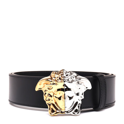 VERSACE/范思哲 美杜莎雙色金屬頭男士腰帶皮帶DCU8397DVTP1