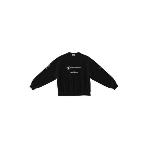  BALENCIAGA巴黎世家 22年秋冬 女士 衛(wèi)衣 wfp sweatshirt regular fit 697869TMVL10107