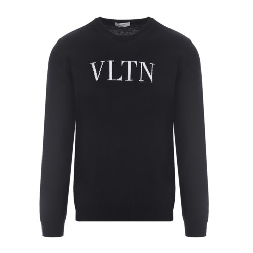 Valentino/華倫天奴 男裝 服飾 圓領經(jīng)典logo款 男士針織衫/毛衣