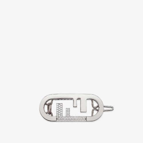  FENDI芬迪 22年秋冬 女士 發(fā)夾 O’Lock Hair Clip 8AH32_44GF035M