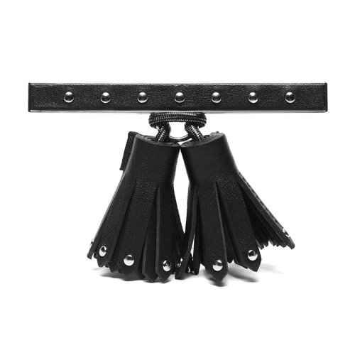 Longchamp/瓏驤 女士金屬配皮掛飾 34037 EYK