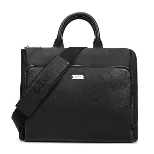 BALLY/巴利 男士皮質(zhì)手提單肩斜挎包公文包 VALDIO