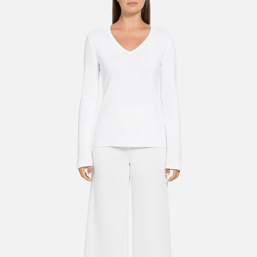 St.John/盛薔奢華紋理上衣女士針織衫/毛衣K51Y041