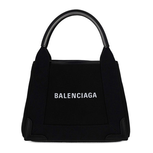 Balenciaga/巴黎世家 Cabas XS系列小號(hào)女士拼色織物配皮字母徽標(biāo)印花手提包手袋手包女包 390346-2HH3N 多色可選