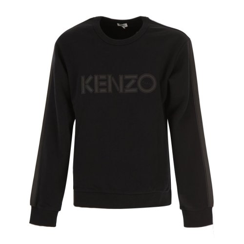 KENZO/高田賢三 男士純棉logo印花時(shí)尚長袖男衛(wèi)衣