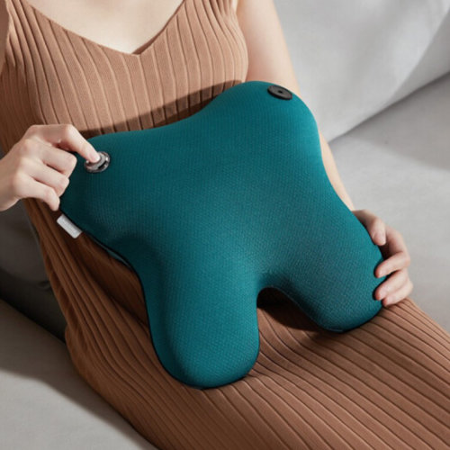 Philips/飛利浦 無線按摩抱枕揉腹儀肩頸部頸椎腰椎腰背部按摩器靠墊揉捏熱敷