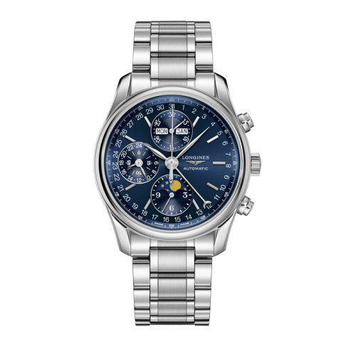 LONGINES/浪琴 名匠系列 導(dǎo)柱輪計(jì)時(shí)碼表 精鋼 自動(dòng)機(jī)械 男士腕表 L2.673.4.92.6