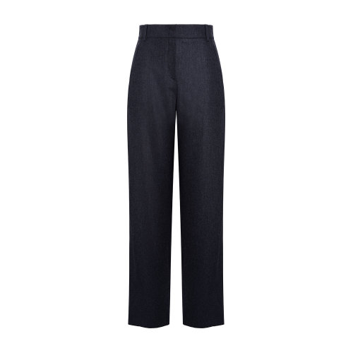 Emporio Armani 女士 深灰色 休閑毛呢長褲  9NP21T-92109-631