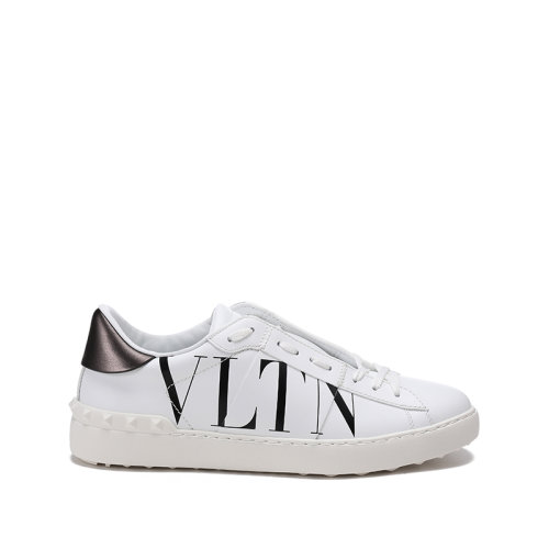 Valentino/華倫天奴【22春夏新款】男士牛皮Open鉚釘系帶休閑運(yùn)動(dòng)鞋板鞋小白鞋VLTN圖案 XY2S0830 PST