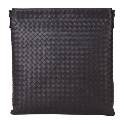 Bottega veneta 寶緹嘉 男士編織牛皮斜背包