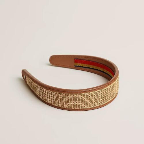  HERMES愛馬仕 22年秋冬 女士 發(fā)帶 Serre-tete Elizabeth H221000G 37TU