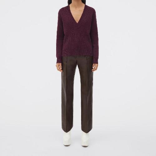  BV葆蝶家 22年秋冬 女士 針織衫 pull en cachemire compact d’epaisseur moyenne 715962V2E8