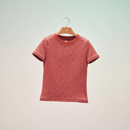  HERMES愛馬仕 22年秋冬 女士 短袖T恤 T-shirt micro en jacquard motif ??H Rond?? H2E46