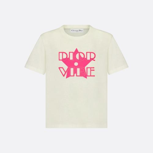  DIOR迪奧 22年秋冬 女士 短袖T恤 T-shirt Dior Vibe 223T19A4497_X4846
