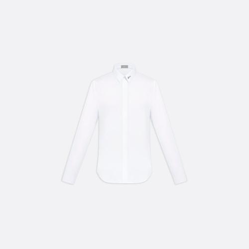  DIOR迪奧 22年秋冬 男士 長袖襯衫 經(jīng)典襯衫 463C541W6680_C089 預(yù)定商品1-3周發(fā)貨