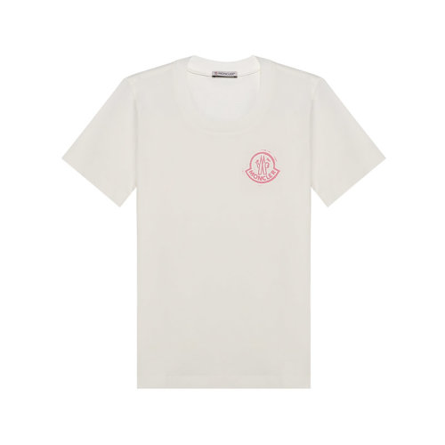 Moncler/蒙克萊 女士短袖T恤 女士棉質(zhì)修身款圓領(lǐng)短袖T恤 8C00016 829FB