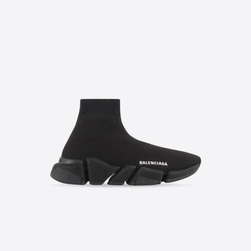  BALENCIAGA巴黎世家 22年春夏 女士 休閑運(yùn)動(dòng)鞋 Womens Speed 2.0 Trainers Shiny in Black 63