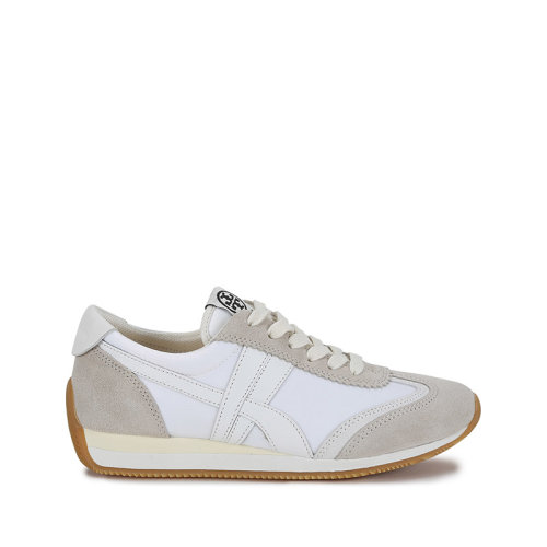 Tory Burch/湯麗柏琦 2021款 TB女鞋 尼龍/絨面革HANK系帶休閑運(yùn)動(dòng)鞋 82187