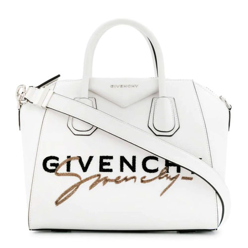 Givenchy/紀(jì)梵希   女士牛皮LOGO標(biāo)識(shí)單肩包斜挎包 手提包 Givenchy/紀(jì)梵希   女士牛皮LOGO標(biāo)識(shí)單肩包斜挎包手提包