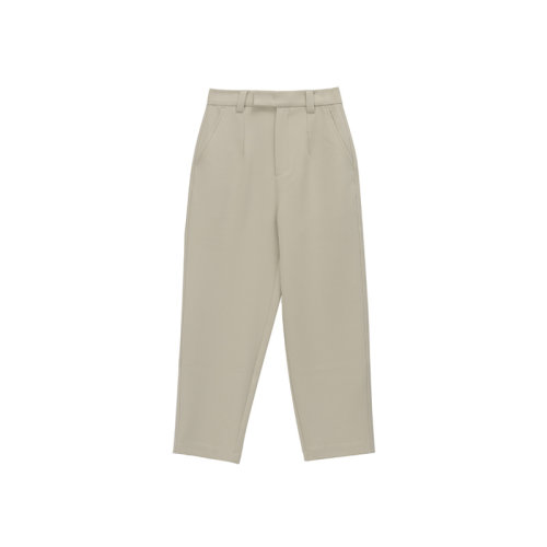 GeleiStory/GeleiStory  春夏新款女裝氣質百搭高腰顯瘦九分褲直筒西褲  女裝＞女士褲裝＞女士西褲